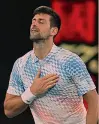  ?? Novak Djokovic ?? Nove volte re