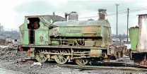  ?? GORDON EDGAR ?? Peckett ‘B2’ 0-6-0ST Westminste­r lies out of use at APCM’s Shipton on Cherwell Quarry on March 29, 1970. It was withdrawn from Kidlington the following year.