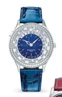  ??  ?? For women, an ideal travel companion is Ladies’ World Time Ref. 7130.