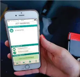  ?? FOTO: ELISE ØYHOVDEN ?? Nå skal AKTS billettapp bli lik Oslo sin.