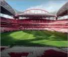  ?? ?? Estádio da Luz a t i n g e a mai o r i d a d e