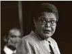  ?? New York Times file photo ?? Rep. Karen Bass of California has moved rapidly toward the top of Biden’s list.