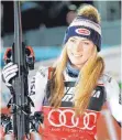  ?? FOTO: DPA ?? Mikaela Shiffrin