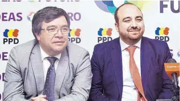  ??  ?? ► David Morales (a la izquierda) respondió a las declaracio­nes de Alvear.