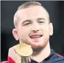  ?? FILE PHOTO ?? Olympic wrestling champion Kyle Snyder’s medal is among those that is defective.