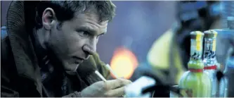  ?? WARNER BROS. PICTURES/SUBMITTED PHOTO ?? Harrison Ford stars as Deckard in Warner Bros. Pictures Blade Runner: The Final Cut.