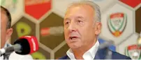  ?? KT file ?? UAE coach Alberto Zaccheroni has his task cut out. —