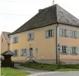  ?? Foto: Zita Schmid ?? Der ehemalige Pfarrhof in Kettershau­sen wird zum Rathaus umgebaut. Das Bild zeigt die Ansicht von Norden.