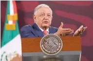  ?? ?? El texto expone el presunto financiami­ento ilícito que operadores del Cártel de Sinaloa otorgaron a Obrador.