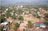  ??  ?? The landscape of Juba, the capital city of South Sudan is seen.