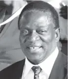  ??  ?? VP Emmerson Mnangagwa