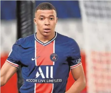  ?? AFP ?? Mbappé, uno de los grandes deseados en el fútbol europeo