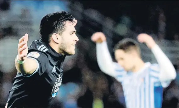  ?? FOTO: EFE ?? Maxi Gómez firmó el gol de la victoria para el Celta. El delantero uruguayo demostró una vez más su olfato hacia puerta y dio los tres puntos al equipo de Unzué