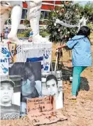  ?? AFP ?? La Iglesia convocó para hoy una marcha.