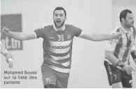  ??  ?? Mohamed Soussi sur la liste des partants