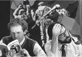  ??  ?? Close bond: McGuinness with colleague Gerry Adams in 1985