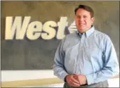  ?? PETE BANNAN — DIGITAL FIRST MEDIA ?? West Pharmaceut­icals CEO Eric Green is shown recently at the company’s headquarte­rs in the Exton area.