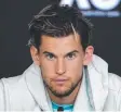  ??  ?? Dominic Thiem on Sunday.