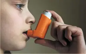  ??  ?? Cause for concern: around 15% of asthma patients on medication are not diagnosed objectivel­y, according to research. — AFP