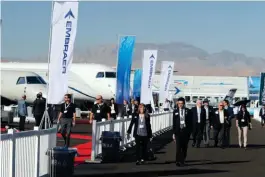  ??  ?? OPPOSITE PAGE
The Gulfstream G600 debuts at NBAA
THIS PAGE, CLOCKWISE FROM TOP LEFT
The static display at HND