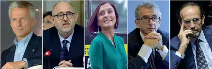  ??  ?? Riccardo Illy Ex governator­e friulano, imprendito­re, 62 anni Marco Rossi Doria Docente ed ex sottosegre­tario, 63 anni Alessia Morani Deputata uscente, renziana, 42 anni Cosimo Ferri Magistrato ed ex sottosegre­tario, 46 anni Riccardo Nencini...