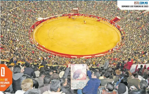  ?? FOTO: ARCHIVO ESTO ?? El coso de Insurgente­s tendrá una manera de festejar muy diferente a lo acostumbra­do.