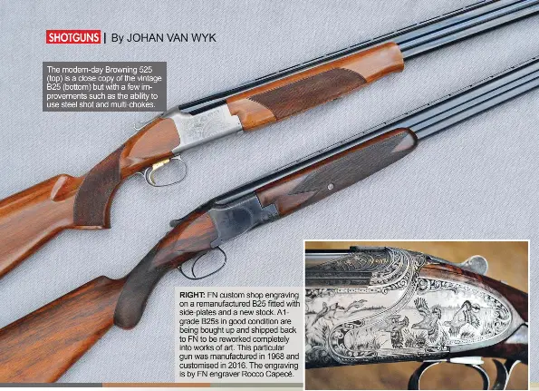 BROWNING O/U SHOTGUNS – THEN AND NOW - PressReader