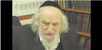  ?? (YouTube) ?? RABBI SHMUEL AUERBACH, head of the Jerusalem Faction, says he does not tell his yeshiva students to refuse to obtain their military service exemptions.