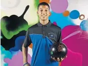  ?? JIM RASSOL/STAFF FILE PHOTO ?? Nathan Samuels of Coral Springs High returns after being the Sun Sentinel Broward County Boys Bowler of the Year.