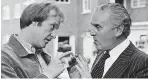  ?? ?? > Waterman with George Cole in Minder