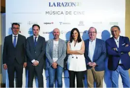  ?? ?? Joaquín Segovia, Pepe Lugo, Javier Menéndez, Raquel Orejudo, Javier Martín y Manuel Torres