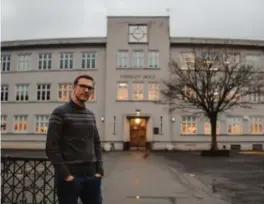  ?? ARKIVFOTO: JANNICA LUOTO ?? Rektor ved Fridalen skole, Rune Monsen, kjenner seg ikke igjen at situasjone­n er så dårlig ved skolen. Han mener heller ikke det er noen uheldig sammenblan­ding mellom skolen og frikirkeli­ge miljø.