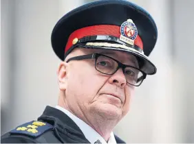  ?? CHRISTOPHE­R KATSAROV THE CANADIAN PRESS ?? Although Toronto police Chief Myron Demkiw has walked back comments he made after the Umar Zameer trial, the fact he was so quick to dismiss a verdict everyone could see was correct should result in his resignatio­n, Shawn Micallef writes.