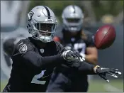  ?? BEN MARGOT/ASSOCIATED PRESS FILE ?? Raiders cornerback Gareon Conley, shown during a practice in June, will miss the rest of the season.