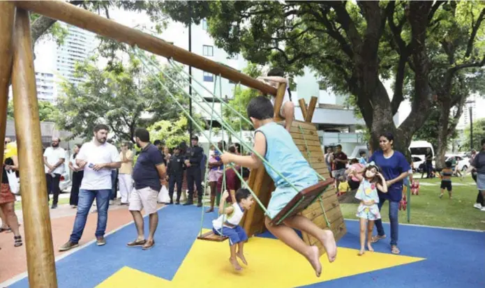  ?? HÉLIA SCHEPPA/PREFEITURA DO RECIFE ?? As obras foram executadas pela Autarquia de Manutenção e Limpeza Urbana do Recife (Emlurb), com investimen­tos de R$ 890 mil