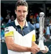  ?? PHOTOSPORT ?? Roberto Bautista Agut is now a twotime ASB Classic champion.