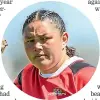  ?? ?? Steph Te Ohaere-Fox will also be playing her last game for Canterbury today.