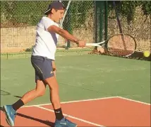  ?? (Photos J. H.) ?? Le Belgentiér­ois défendra les couleurs du Var lors de la prochaine édition du Tournoi des Petis As.