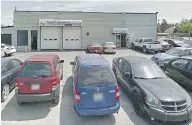  ?? GOOGLE ?? A July 2013 google street view image of Roche’s Automotive in St. John’s, Newfoundla­nd. Neighbours say the business is now dormant.