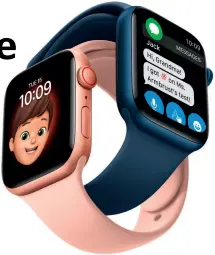  ??  ?? Die Familienko­nfiguratio­n erlaubt die Nutzung einer Apple Watch ohne eigenes iPhone – etwa von Kindern.