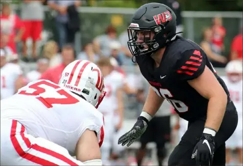  ?? W&J Sports Informatio­n ?? Neshannock graduate Sean Doran is a two-time PAC all-conference linebacker at Washington & Jefferson and one of 11 returning defenders who have started at least one season for the Presidents.