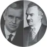  ??  ?? Pioneering epidemic modellers: former army physician Anderson Mckendrick, left, and William Kermack, a biochemist.