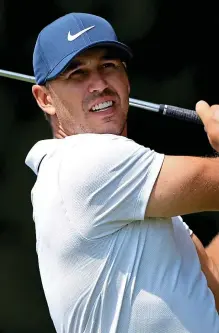  ??  ?? Key man: American star Koepka will be at Whistling Straits