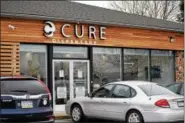  ?? MARIAN DENNIS – DIGITAL FIRST MEDIA ?? Cure Pennsylvan­ia opened a medical marijuana dispensary on Friday on the 500 block of Kimberton Pike. The dispensary was given a permit in June of last year and recently opened another location in Lancaster.