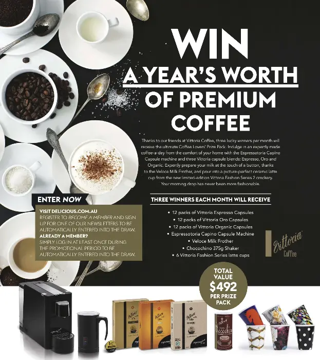 WIN A YEAR’S WORTH OF PREMIUM COFFEE PressReader