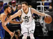  ?? GETTY IMAGES ?? Seven-year veteran Gordon Hayward was selected for the All-Star Game for the first time last season, averaging a career-high 21.9 points and 5.4 rebounds.