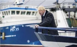  ?? PHOTO: REUTERS ?? Boris Johnson’s prime ministersh­ip is safe no matter how disappoint­ed and angry the electorate gets.