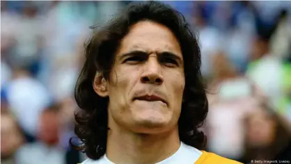  ??  ?? Edinson Cavani