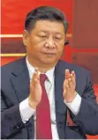  ?? FOTO: DPA ?? Am Ziel: Chinas Staatschef Xi Jinping.