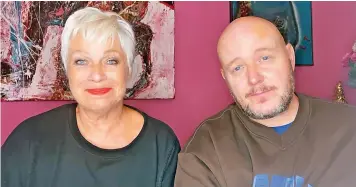  ?? ?? ● Denise and Lincoln Townley bravely shared their experience­s of stalking during the online conference: Bridging the Cheshire Gap: Specialist Independen­t Stalking Advocacy Service in Cheshire